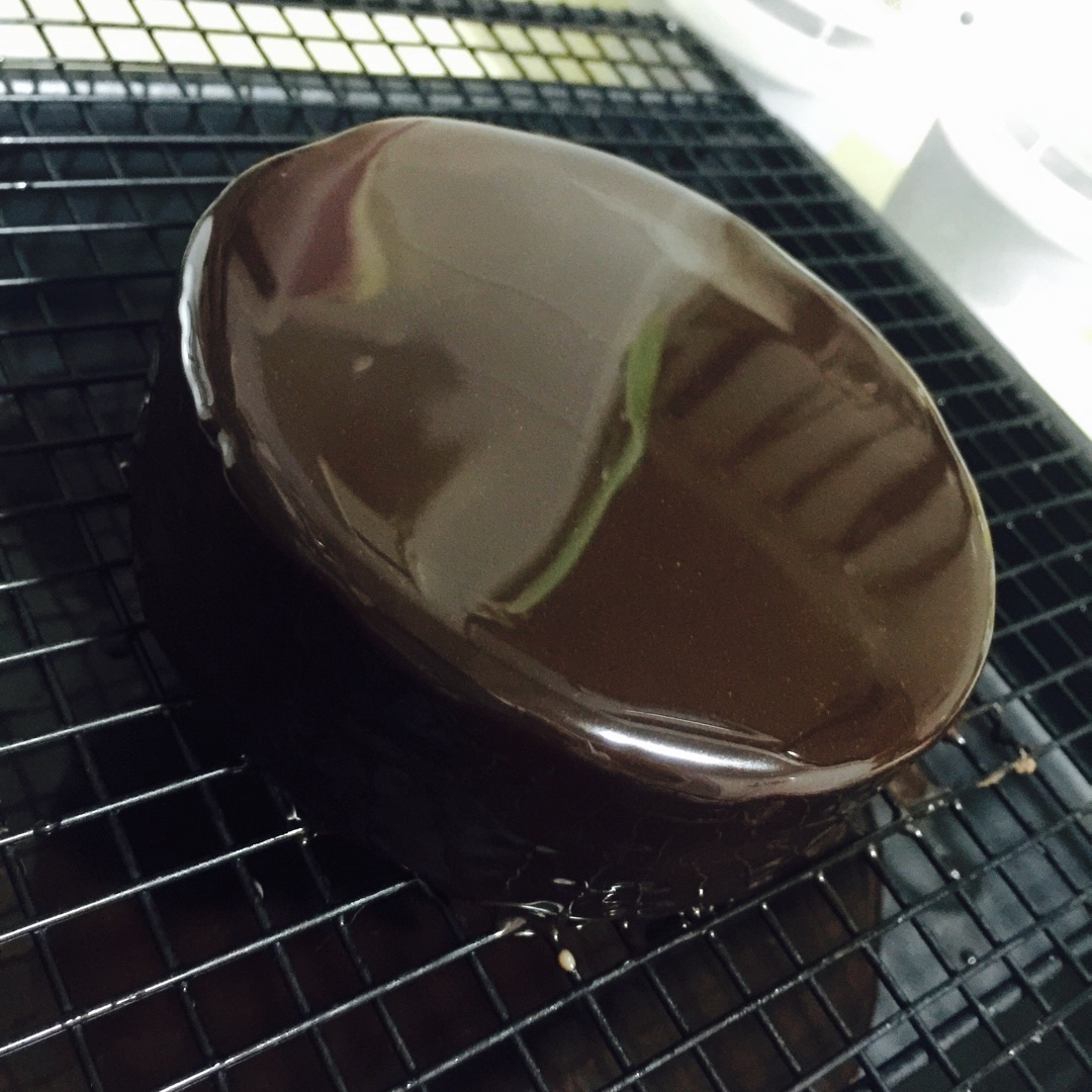 黑巧克力朗姆酒慕斯蛋糕的做法 步骤28