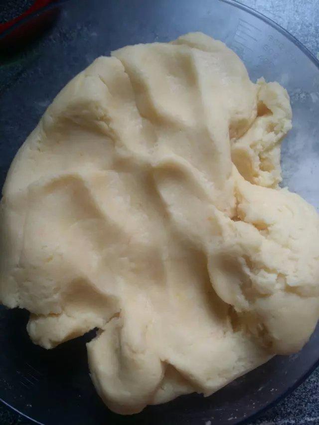 半島奶黃月餅改良版----魔都敏家酥皮奶黃月餅的做法 步骤7