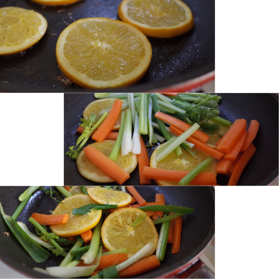 「碧浪淨享簡單鋒味」- 橙香紙包魚的做法 步骤3