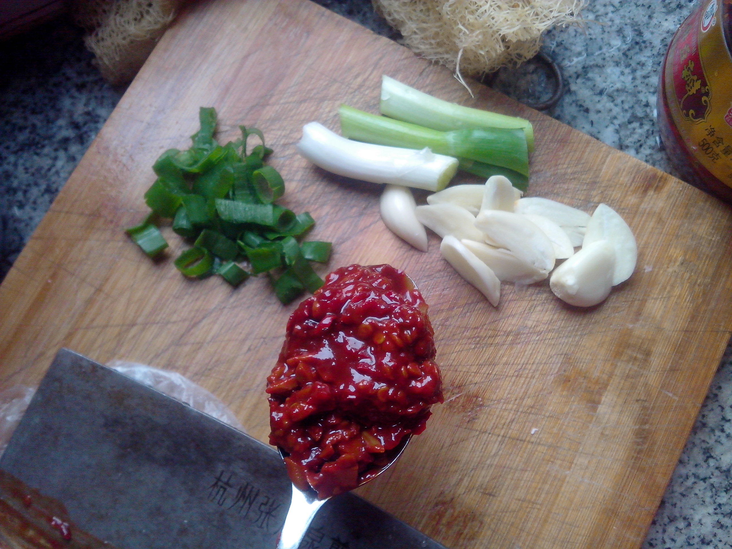 菜鳥的大菜——水煮肉（附萬能水煮湯底)的做法 步骤7