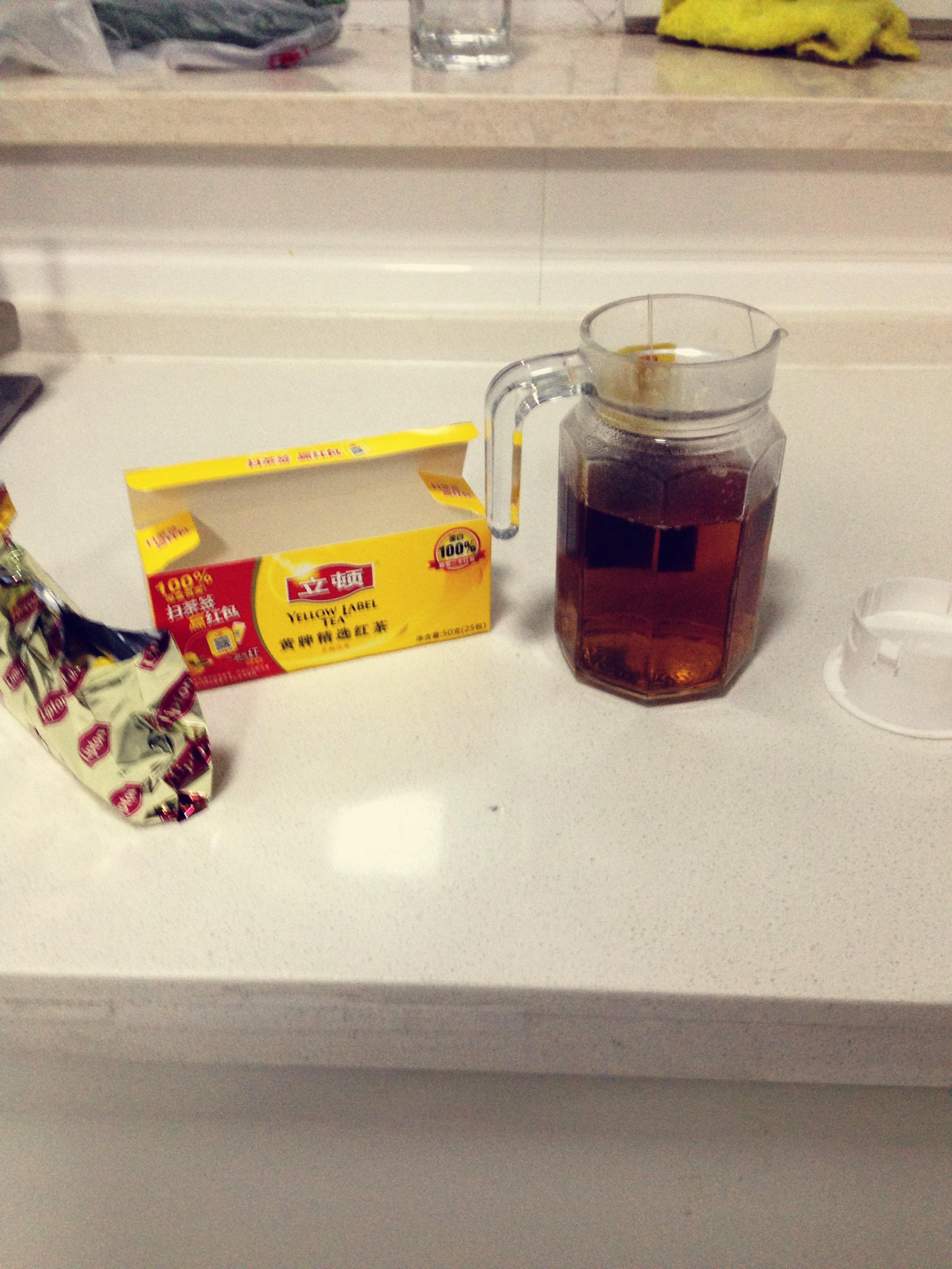 於式飲品「一顆檸檬茶」的做法 步骤1