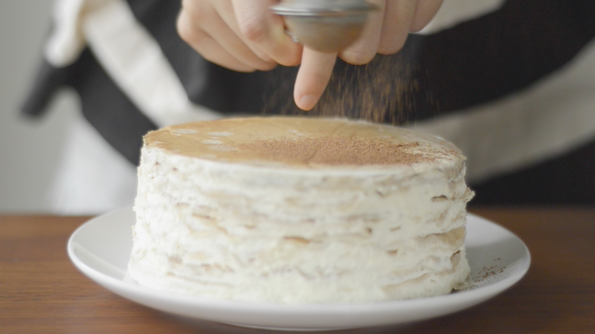 提拉米蘇千層蛋糕（簡易版奶油霜）的做法 步骤24
