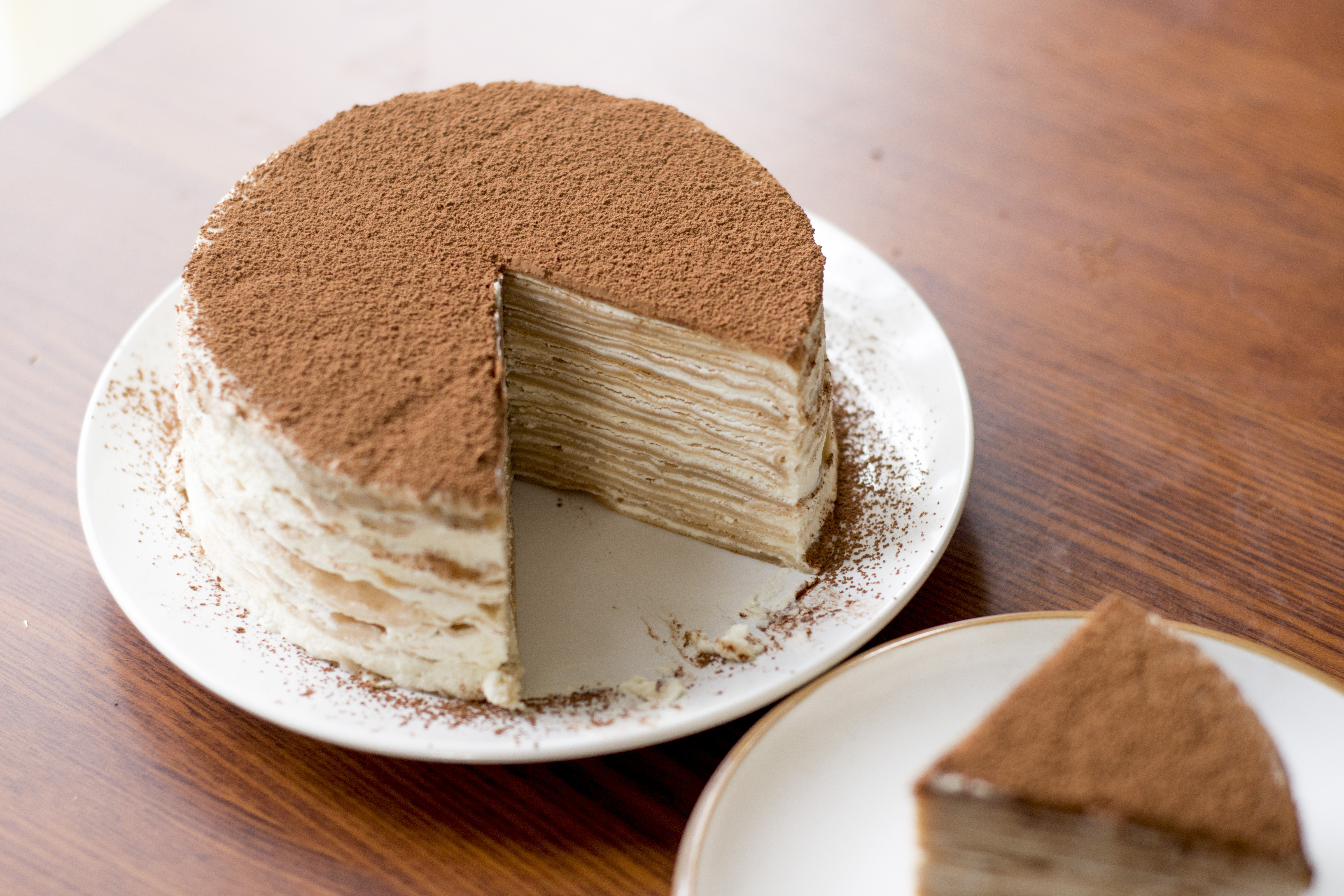 提拉米蘇千層蛋糕（簡易版奶油霜）的做法 步骤25