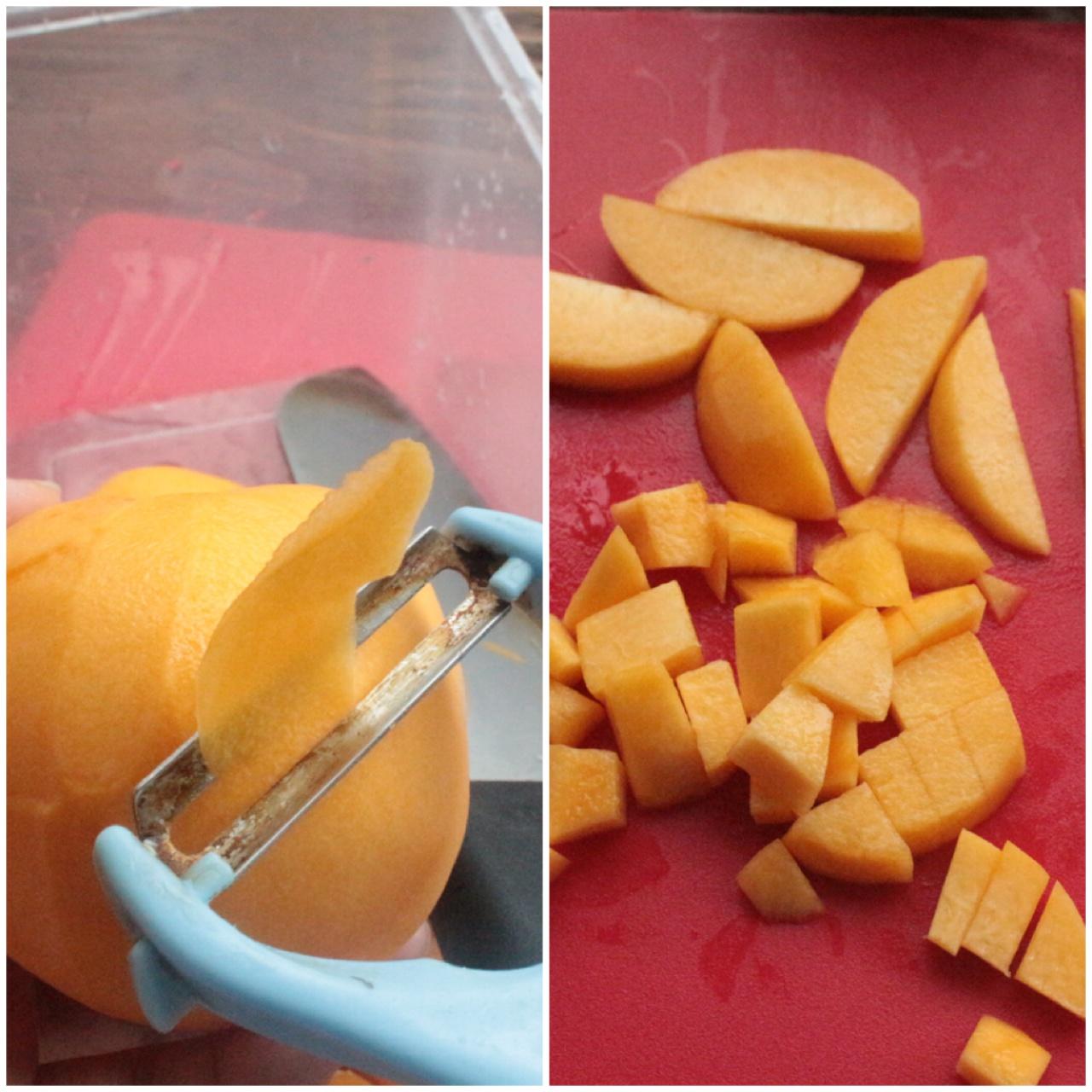 黃桃果醬的做法 步骤2