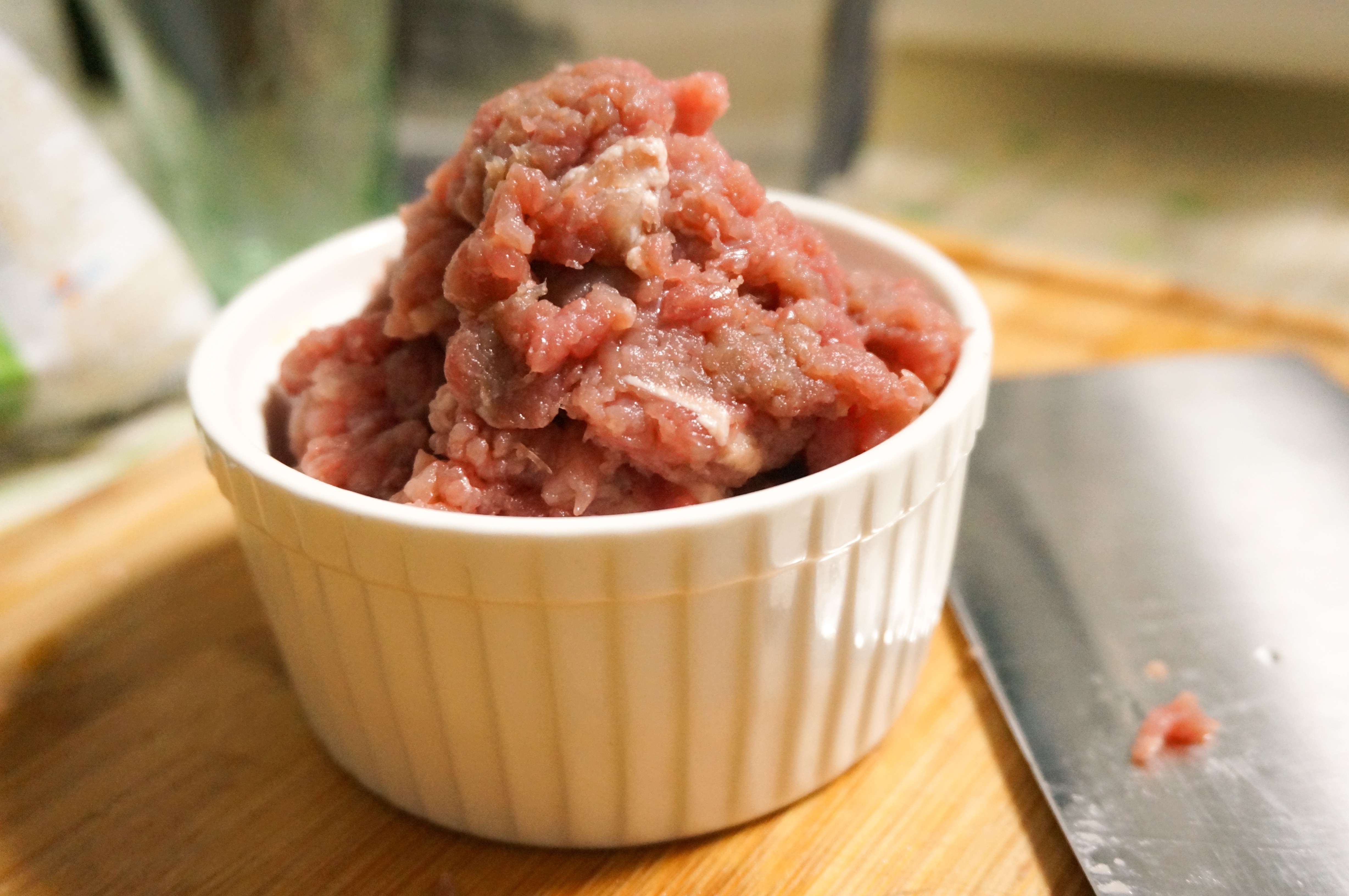 魚肉土豆泥配豆豉牛肉醬的做法 步骤3