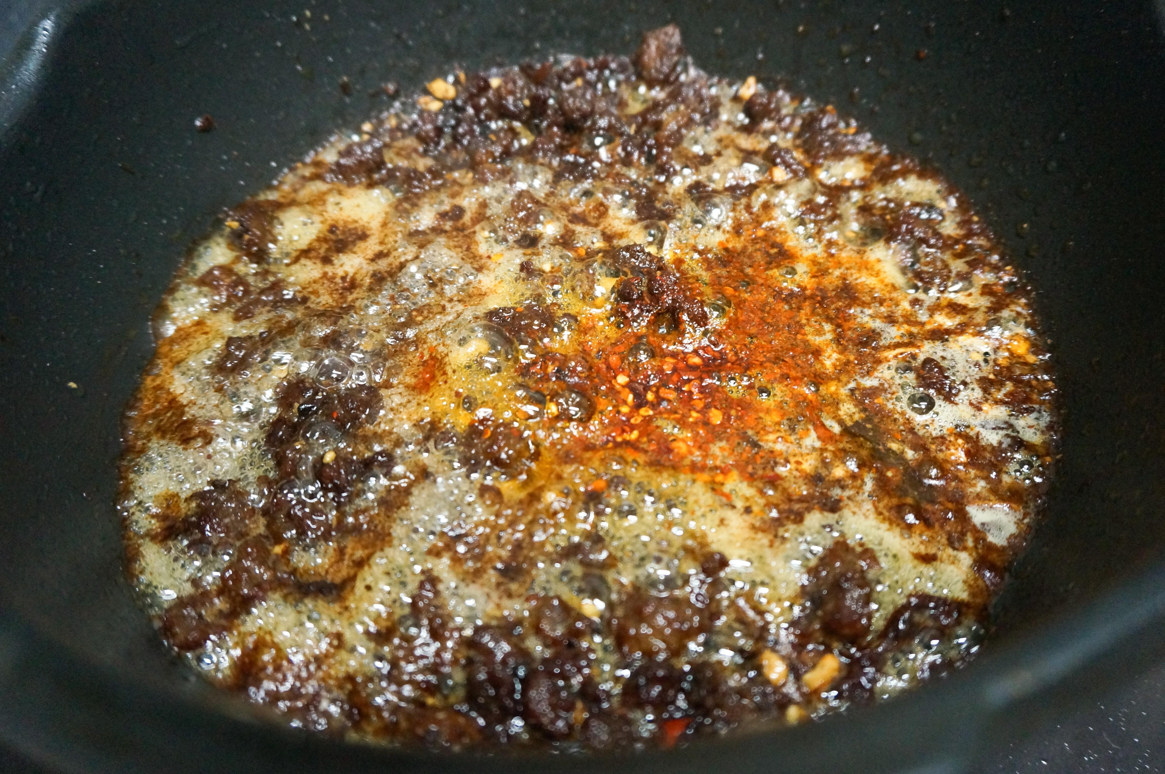 魚肉土豆泥配豆豉牛肉醬的做法 步骤11