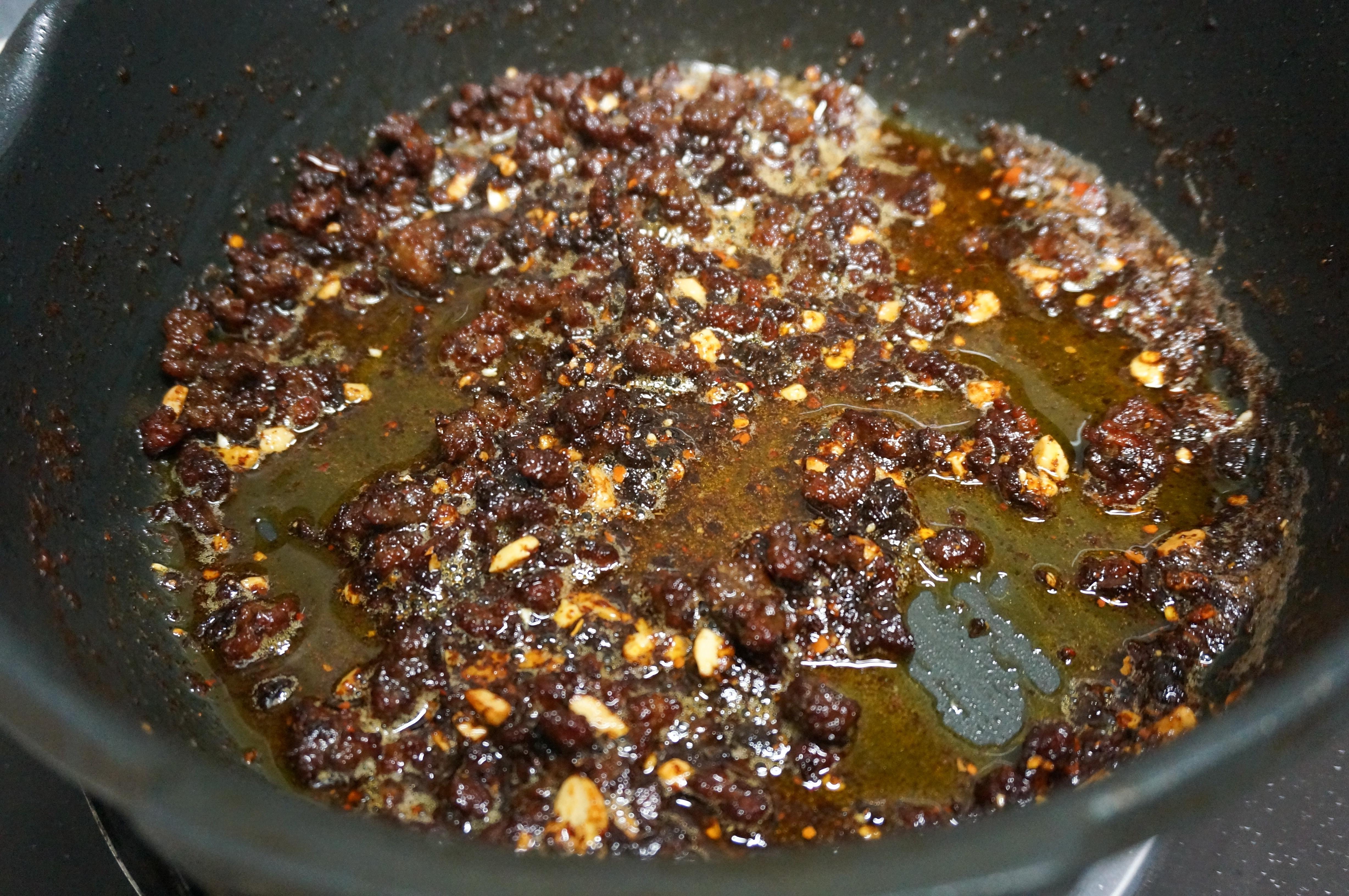 魚肉土豆泥配豆豉牛肉醬的做法 步骤12