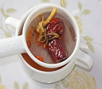 金銀花紅棗茶的做法 步骤8
