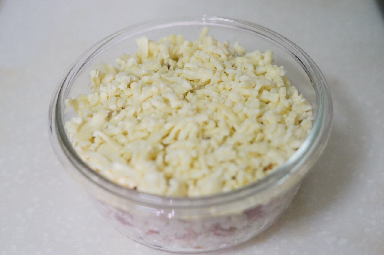 奶油蘑菇培根焗飯的做法 步骤13