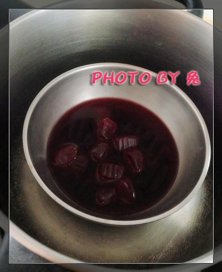 紅酒香蔓越莓芝士蛋糕（免烤）的做法 步骤12