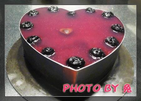 紅酒香蔓越莓芝士蛋糕（免烤）的做法 步骤13