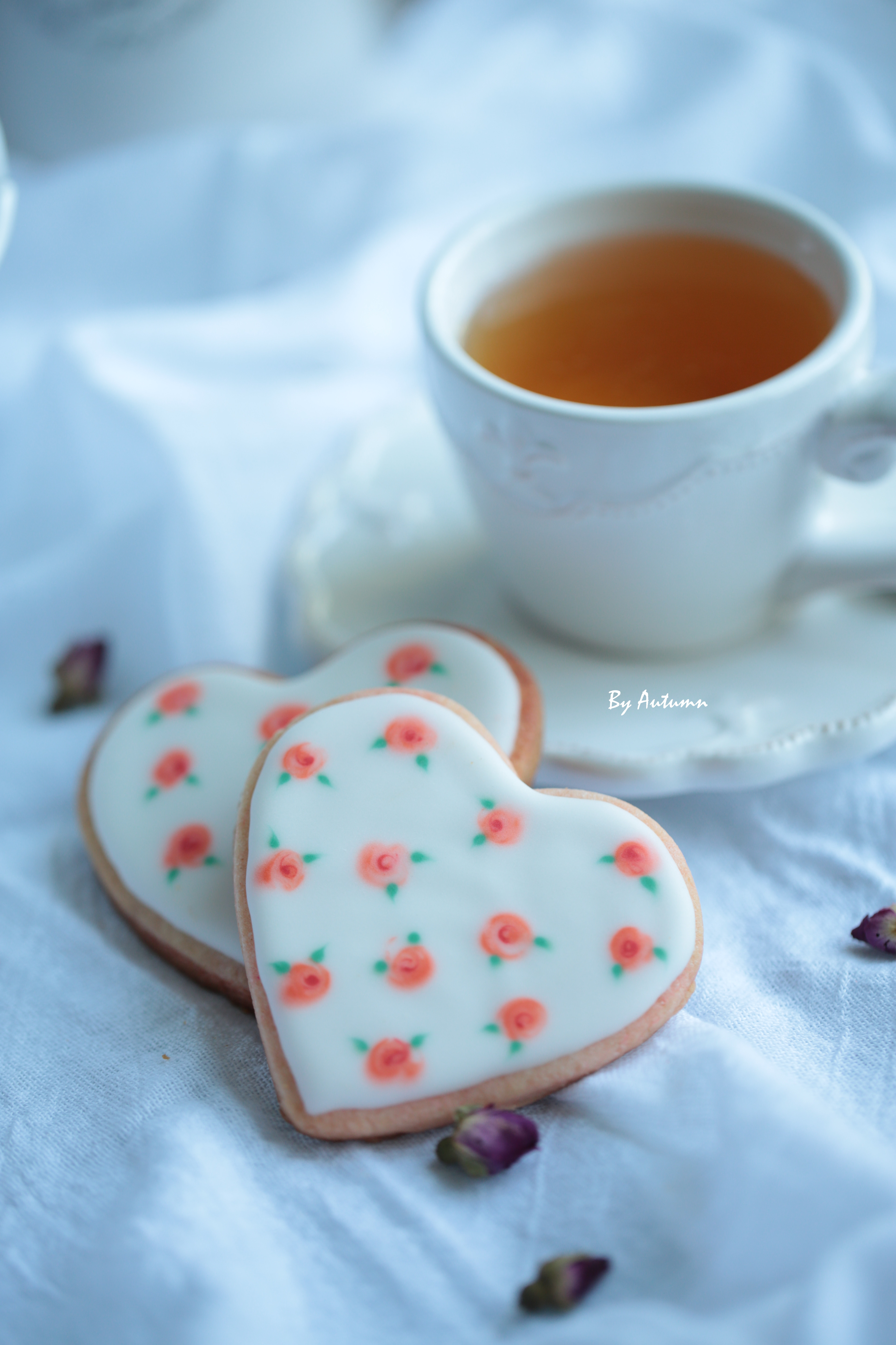浪漫的情人節愛心小餅乾的做法 步骤10