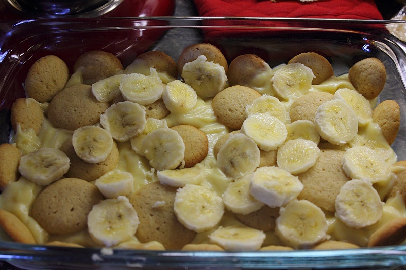 經典香蕉布丁Banana Pudding的做法 步骤4