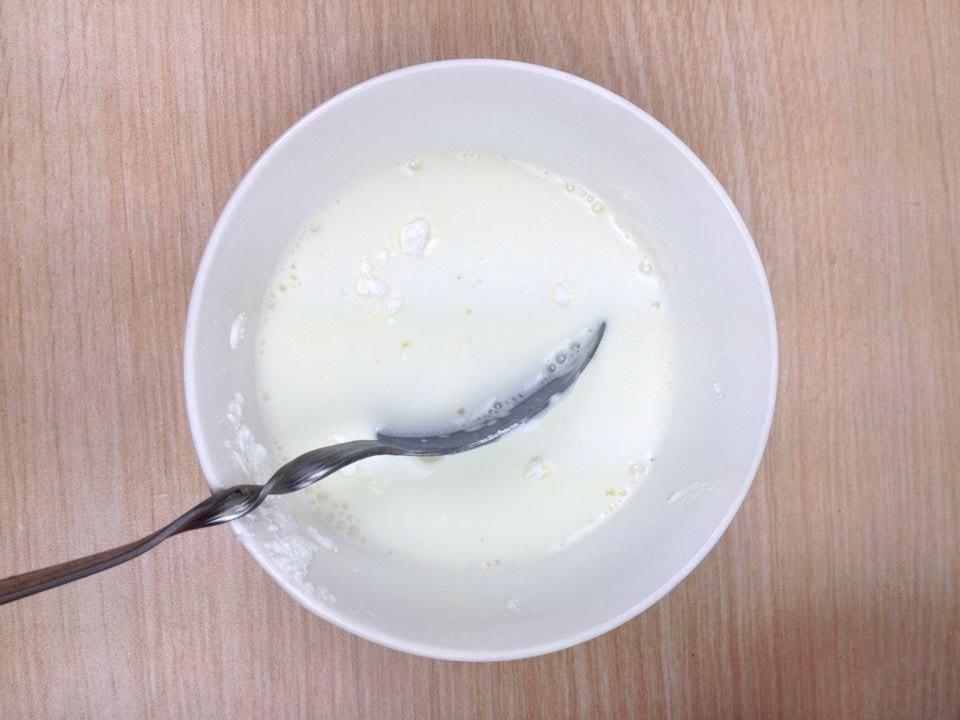 椰絲牛奶小方糕的做法 步骤4