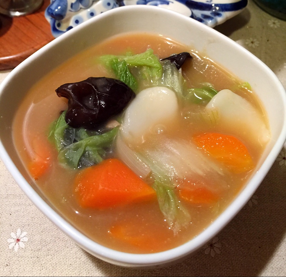 日式年糕湯的做法 步骤4