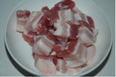 幹豆角燒肉的做法 步骤1