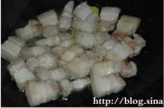 幹豆角燒肉的做法 步骤3