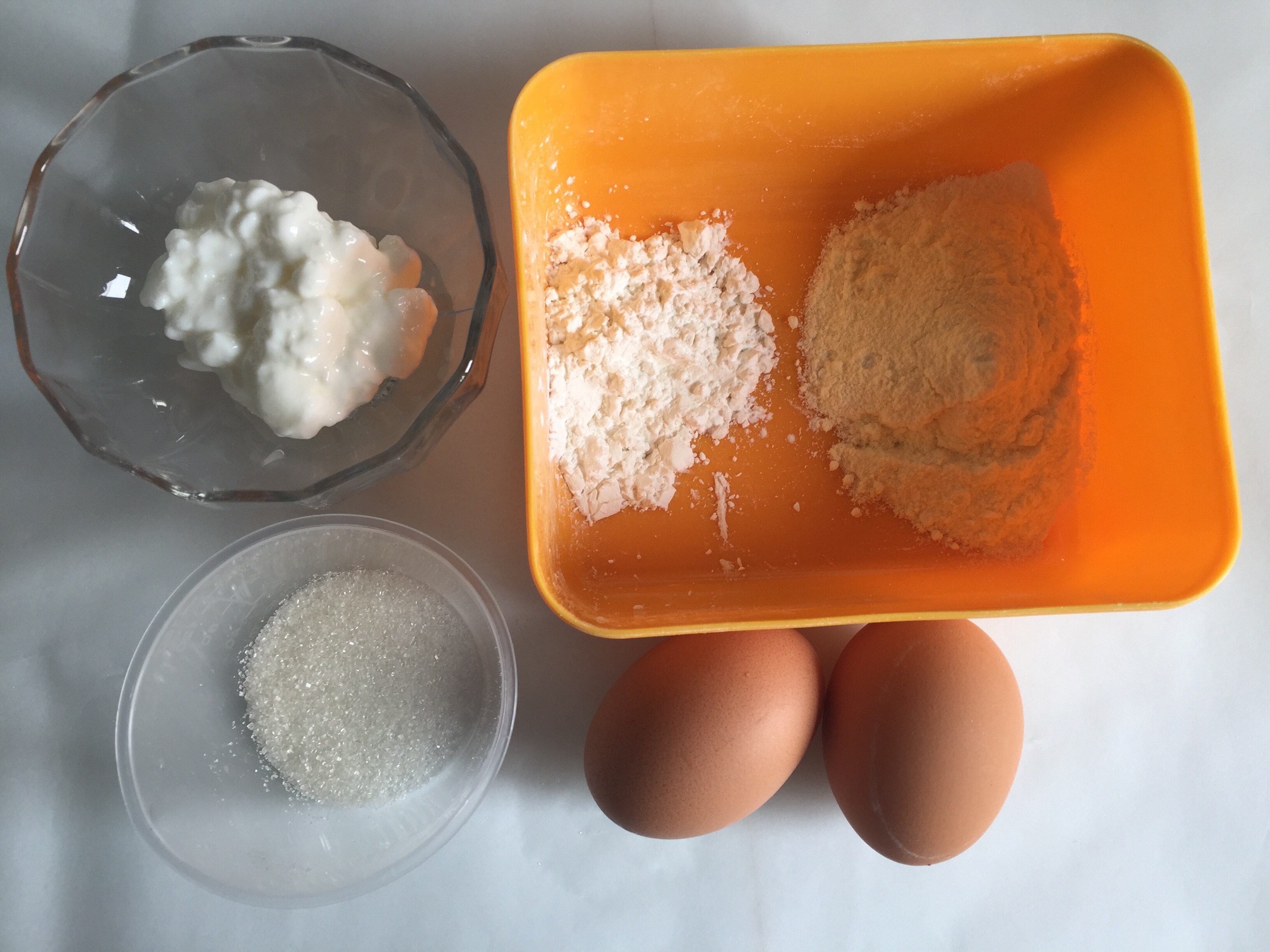 酸奶溶豆（無新增寶寶的小零食，超詳細）的做法 步骤1