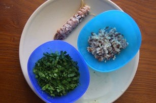 皮皮蝦青菜湯麪的做法 步骤1