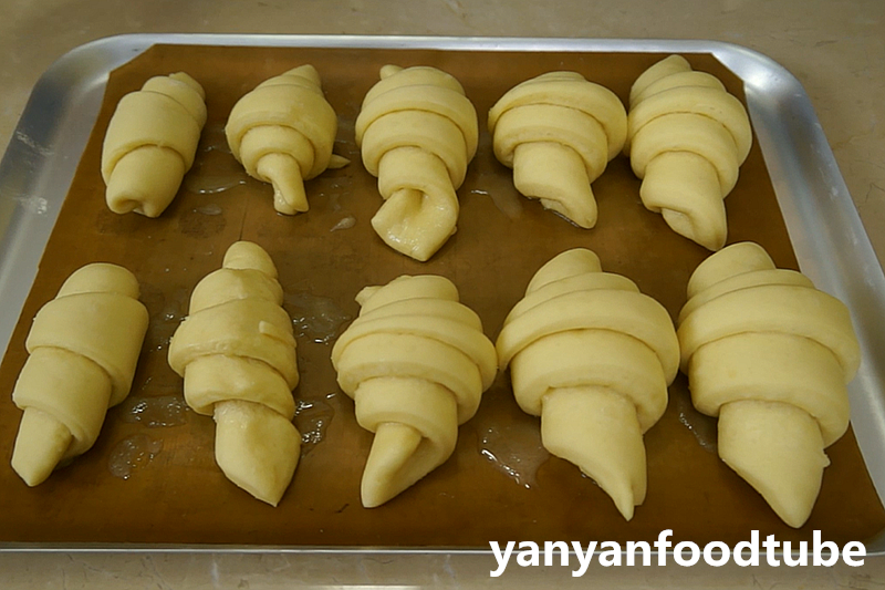 老式油酥麪包 Yusu Bread的做法 步骤9