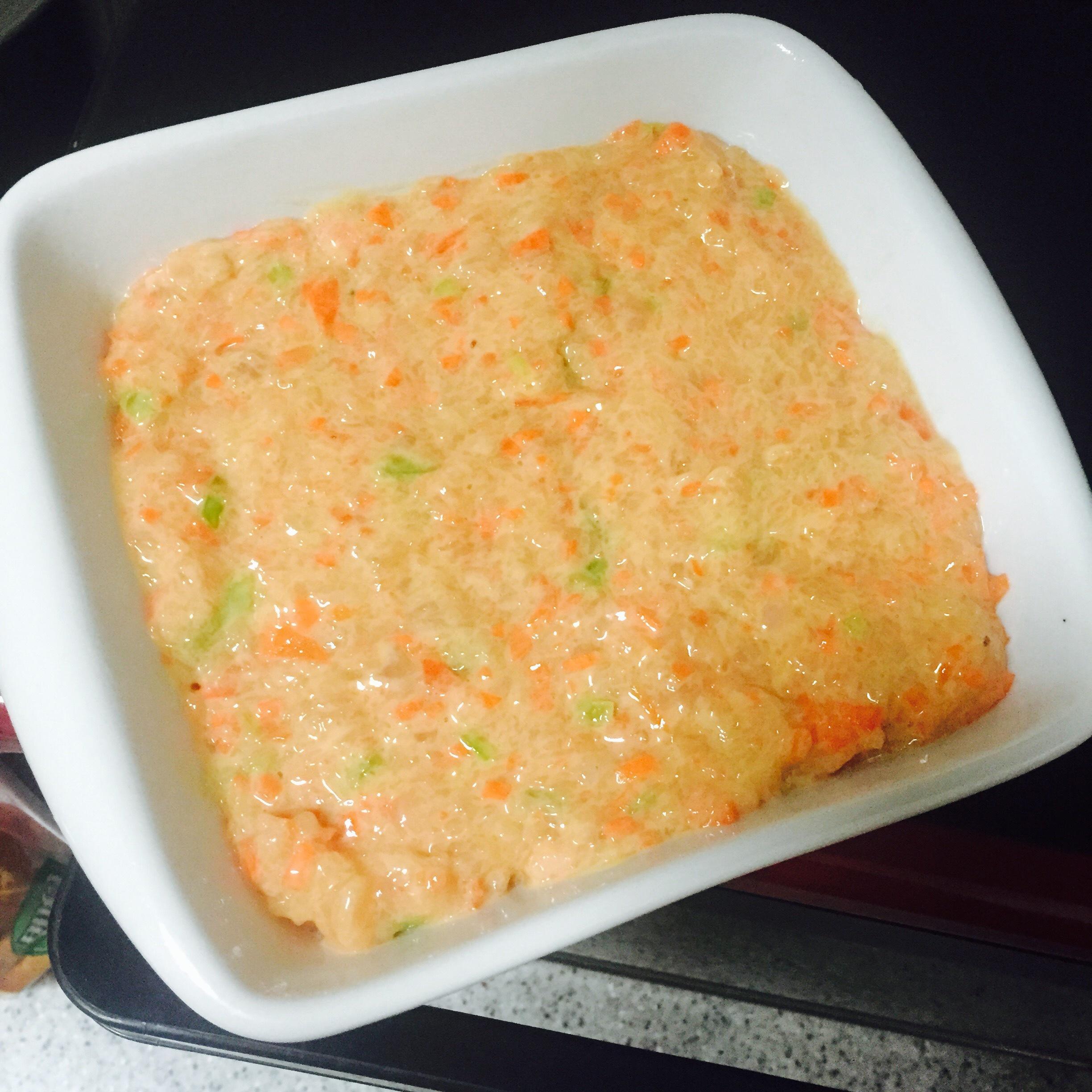 蔬菜雞胸肉餅—減脂餐的做法 步骤3