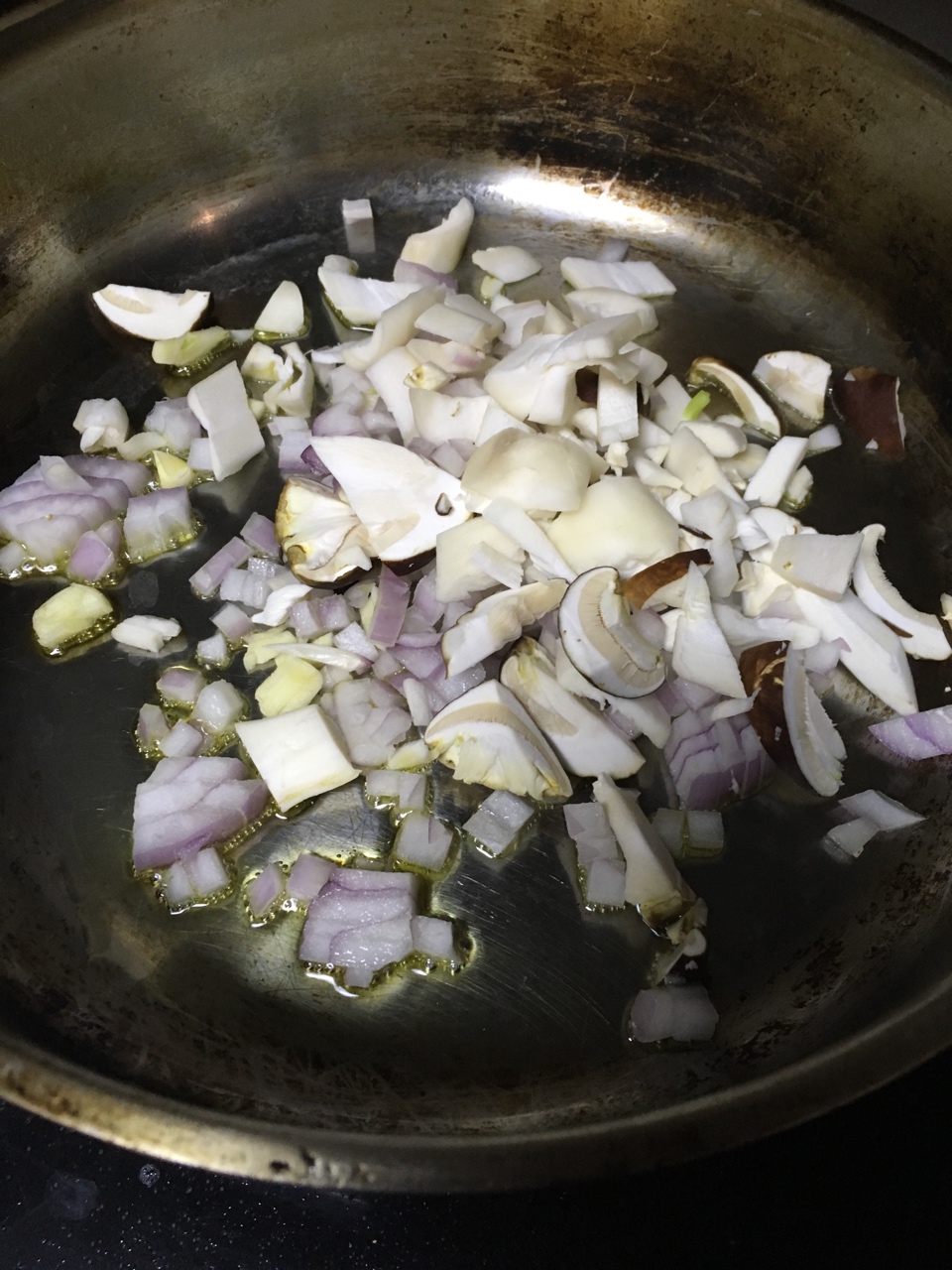矜宸•意式菌菇燴飯的做法 步骤8