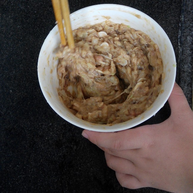香菇肉末白菜卷(八歲兒童版)的做法 步骤4