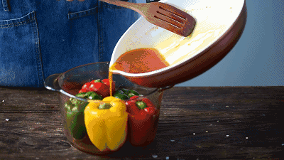 土耳其釀辣椒 | 菜菜的美食日記的做法 步骤9