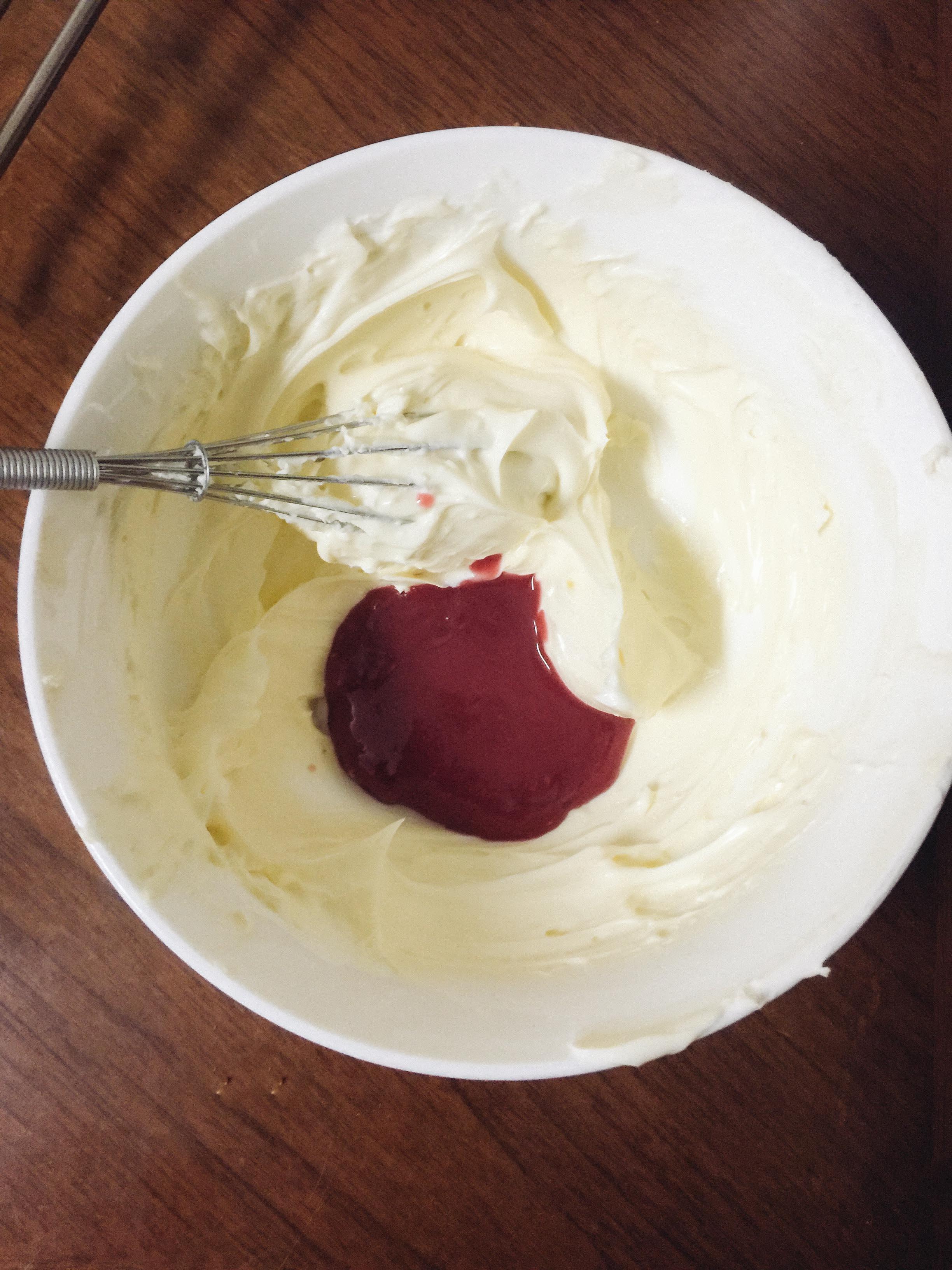 多圖覆盆子乳酪慕斯~適用於草莓凍芝士的做法 步骤7