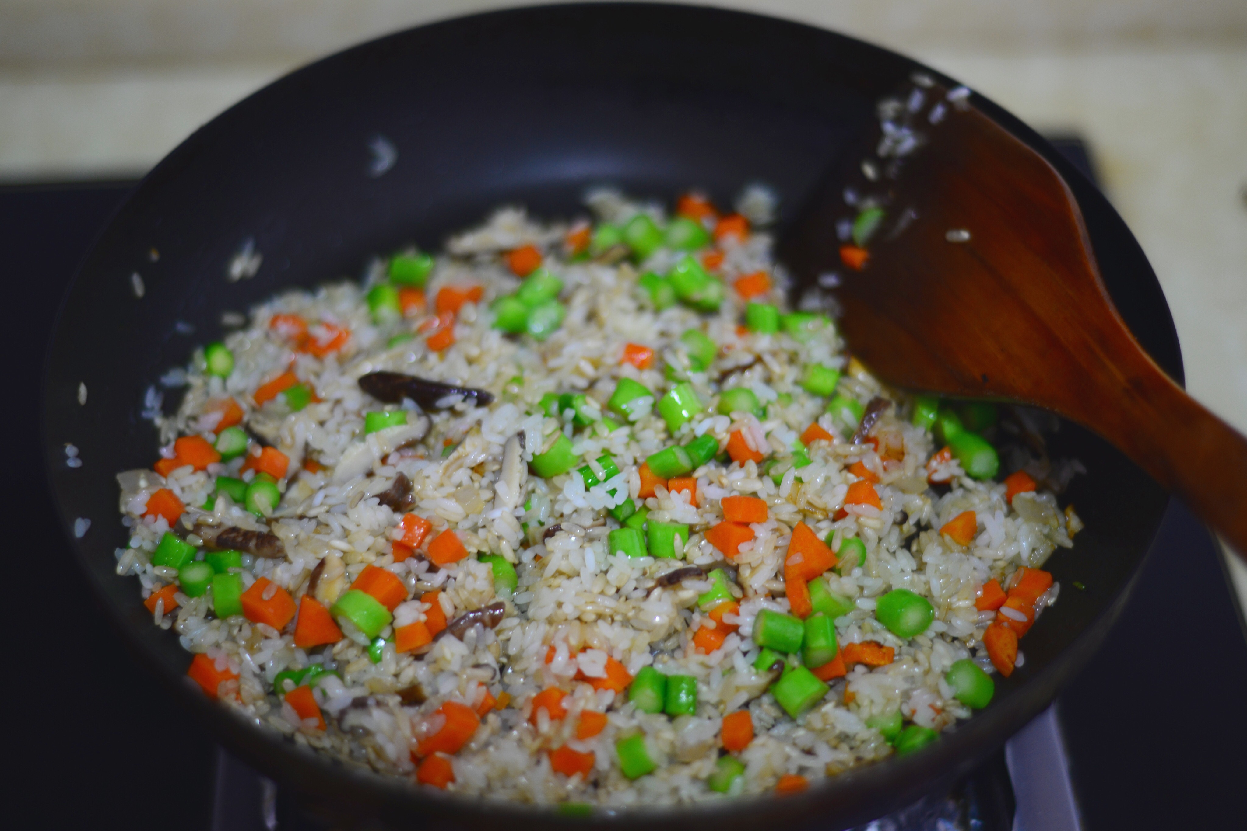 【一粥一飯】牛油果糙米雜蔬飯佐糙米茶的做法 步骤7
