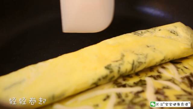 寶寶輔食食譜 紫菜乳酪厚蛋燒的做法 步骤12