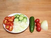 希臘沙拉Greek Salad的做法 步骤1