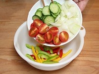 希臘沙拉Greek Salad的做法 步骤2