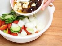 希臘沙拉Greek Salad的做法 步骤3