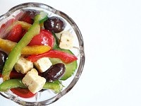 希臘沙拉Greek Salad的做法 步骤4