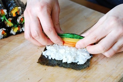 兒童紫菜包飯 꼬마김밥的做法 步骤8