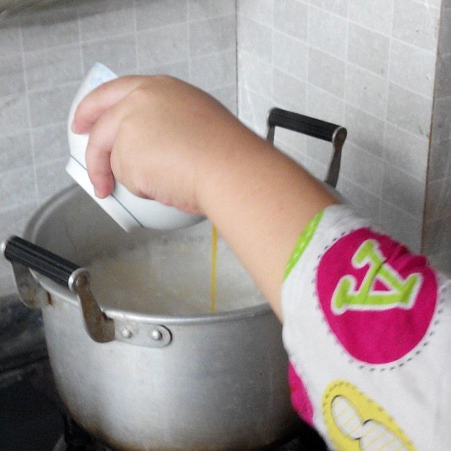 十來分鐘快手綿滑粥(七歲兒童版超簡單)的做法 步骤9