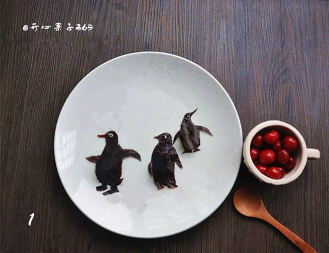 【一起來蛋當重任】蛋的創意擺盤——企鵝找家的做法 步骤1