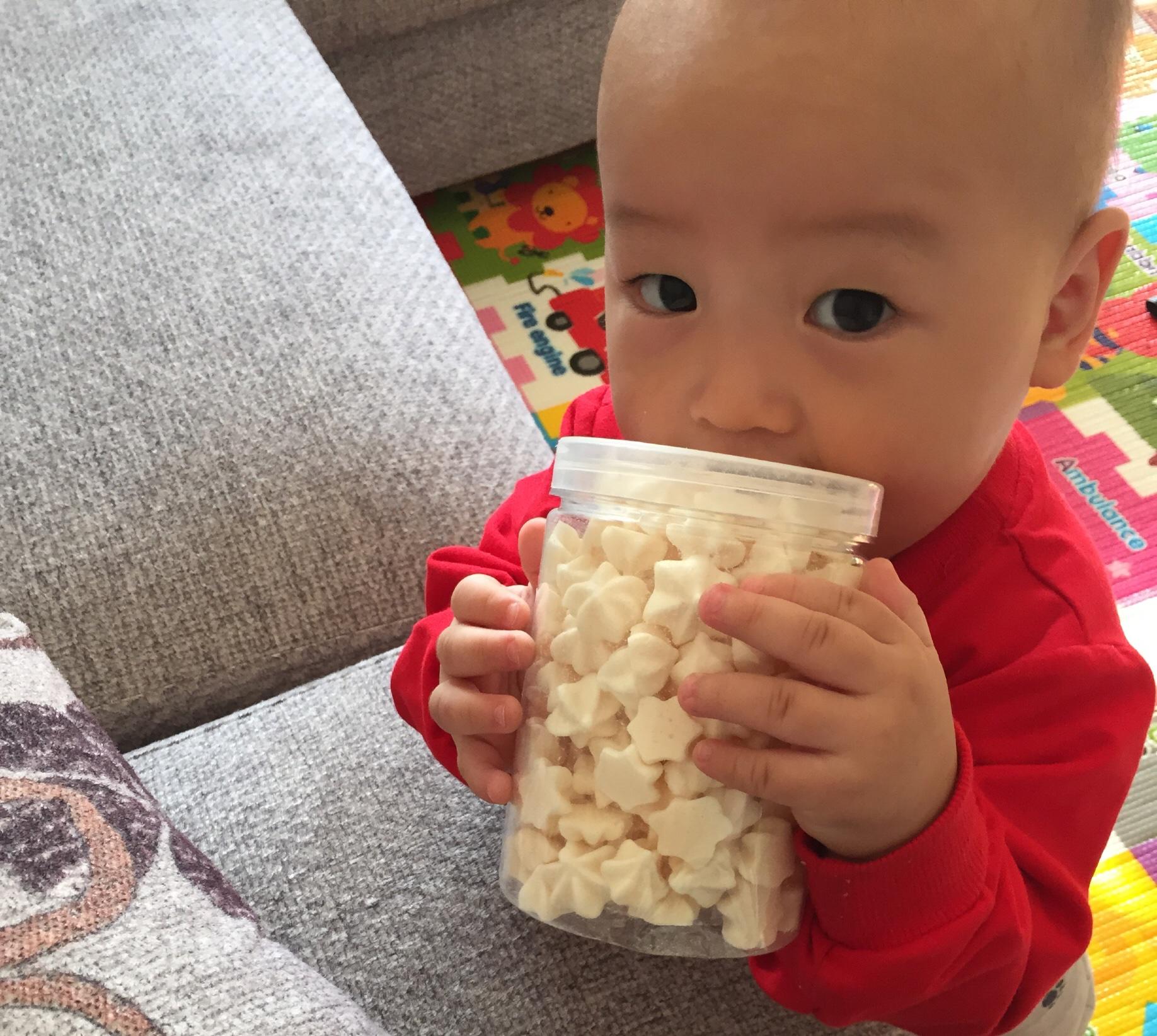 寶寶零食：酸奶溶豆的做法 步骤10