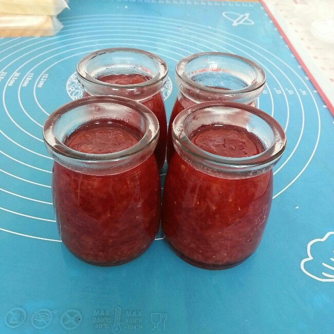 麪包機版草莓醬的做法 步骤5