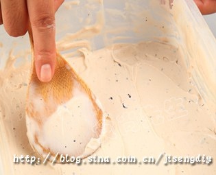 普洱茶冰淇淋的做法 步骤8