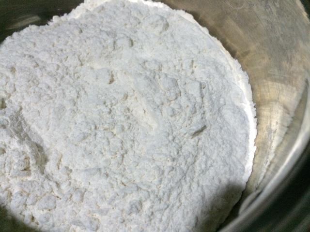 帕帕蘿帝咖啡酥皮面包（家庭版）湯種法的做法 步骤2