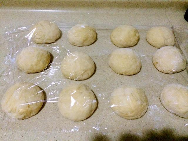 帕帕蘿帝咖啡酥皮面包（家庭版）湯種法的做法 步骤14