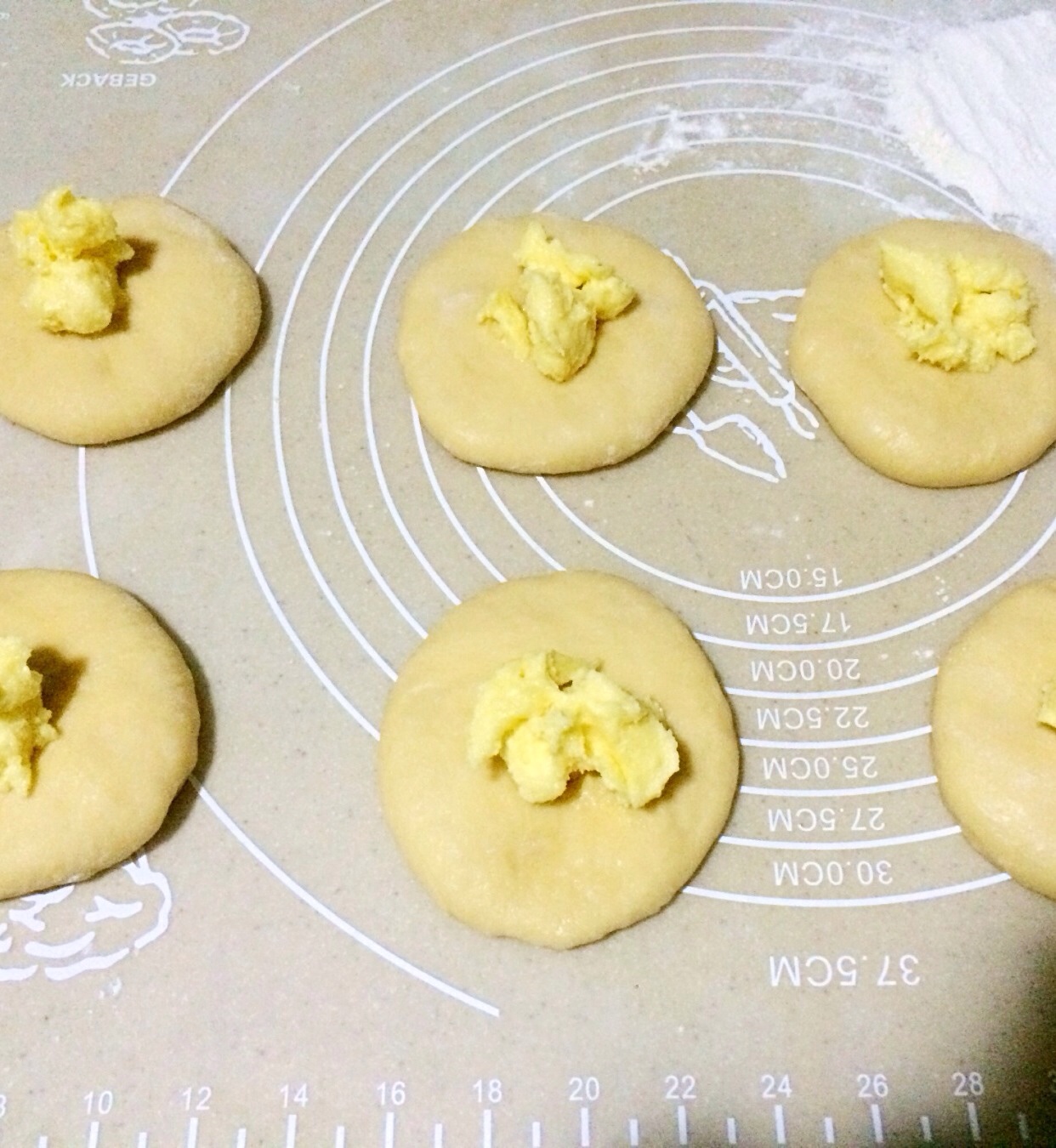 帕帕蘿帝咖啡酥皮面包（家庭版）湯種法的做法 步骤15