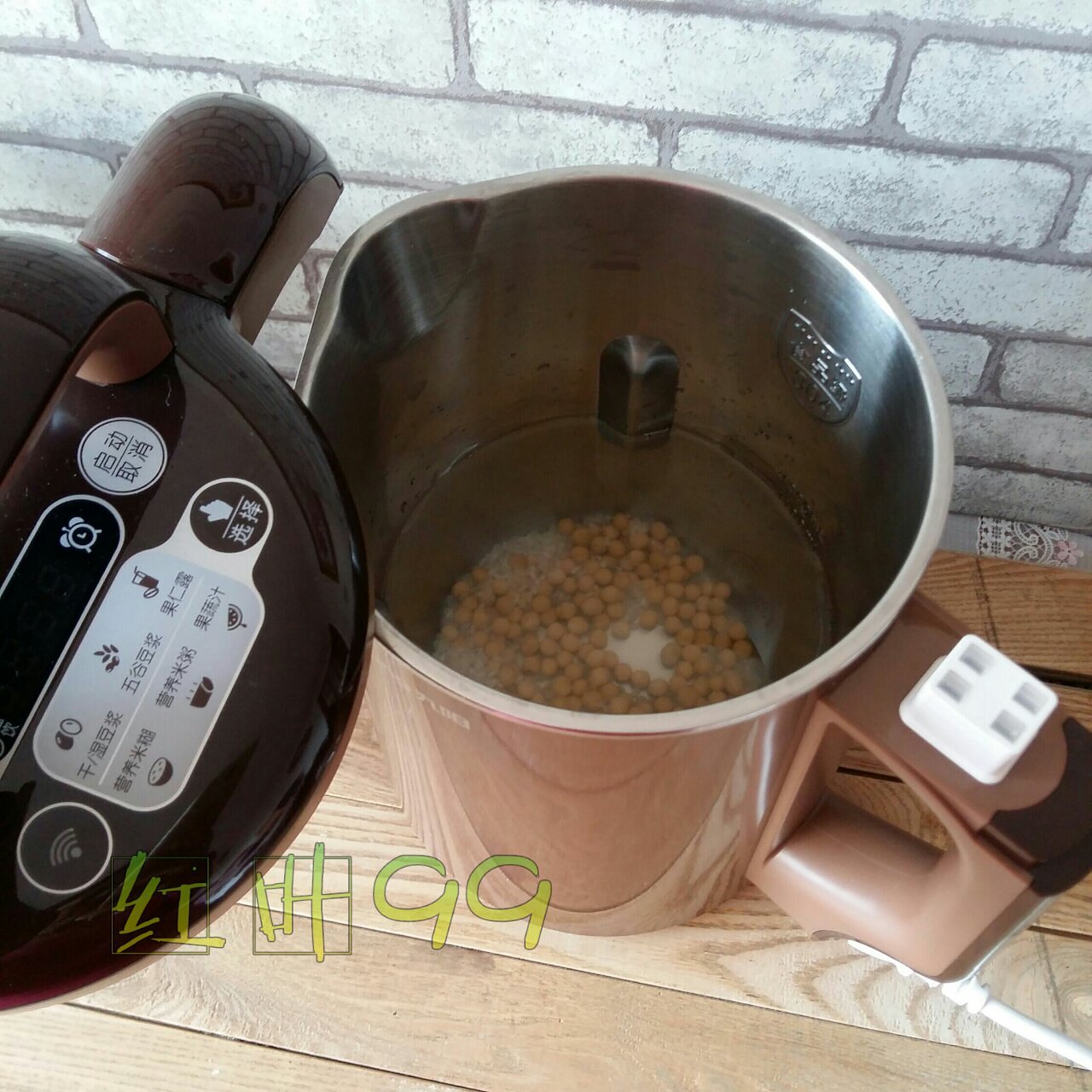 米潤豆漿的做法 步骤2