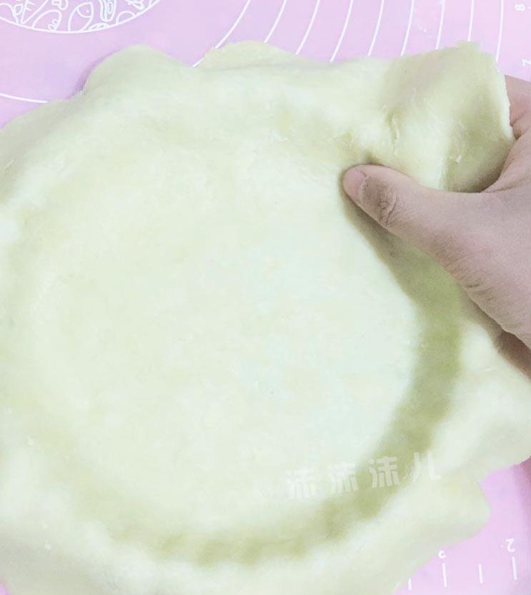 椰奶紫薯派的做法 步骤12