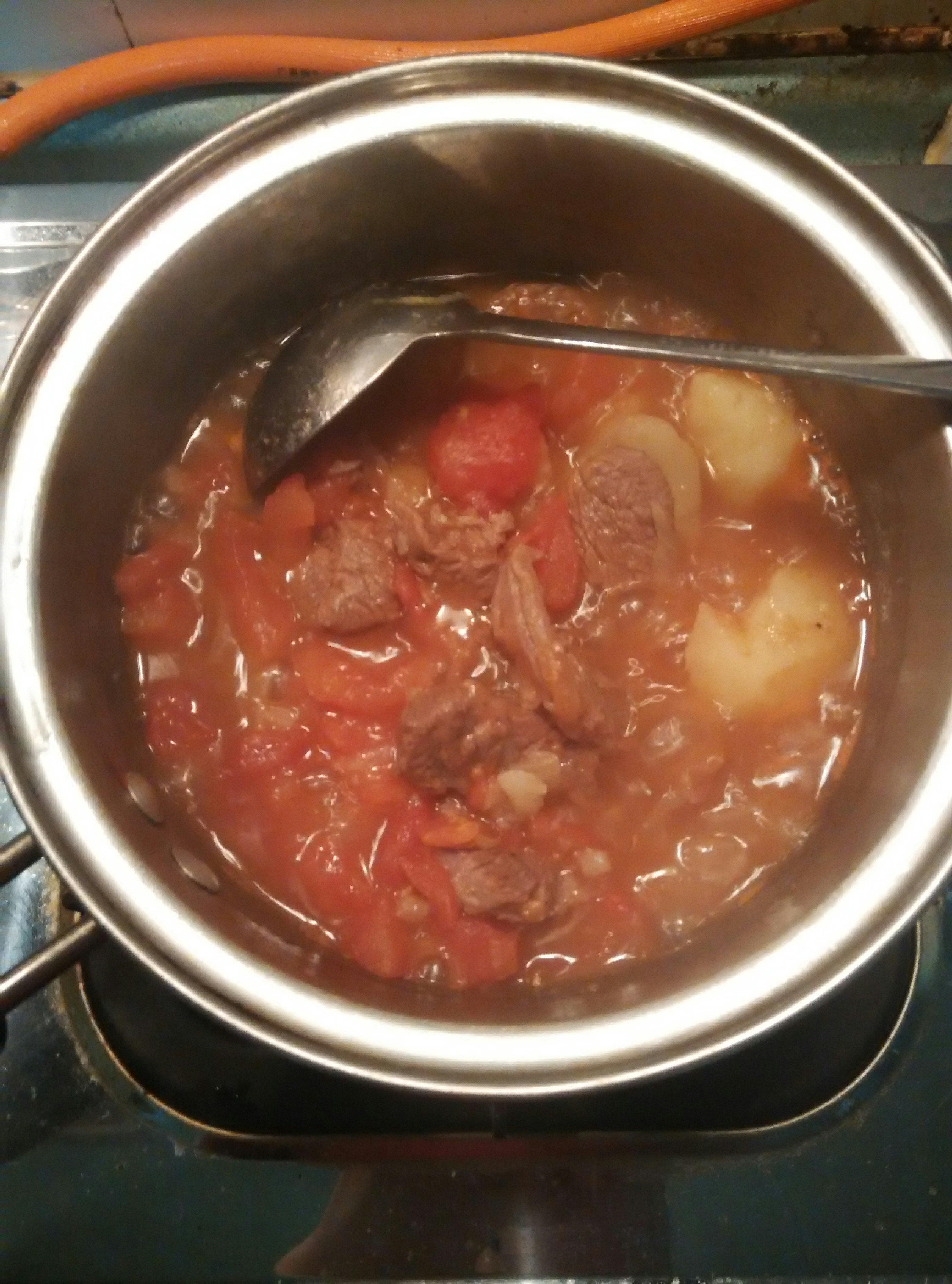 番茄馬鈴薯燜牛腱的做法 步骤5