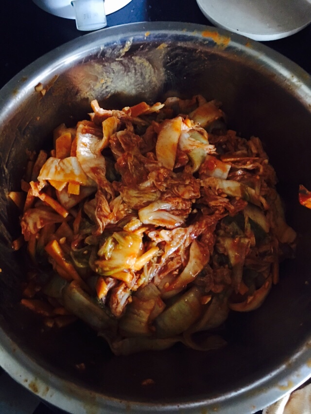 朝鮮辣白菜的做法 步骤5