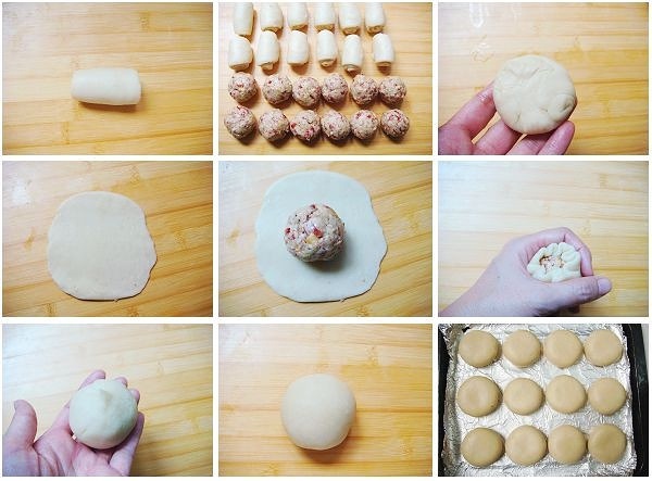 蘇式月餅中的精品——蘇式玫瑰月餅的做法 步骤10