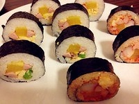簡單壽司/雞蛋壽司/反轉壽司/花樣壽司/紫菜包飯的做法 步骤25